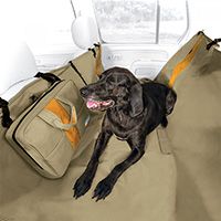 kurgo wander hammock hond bescherm deken auto khaki